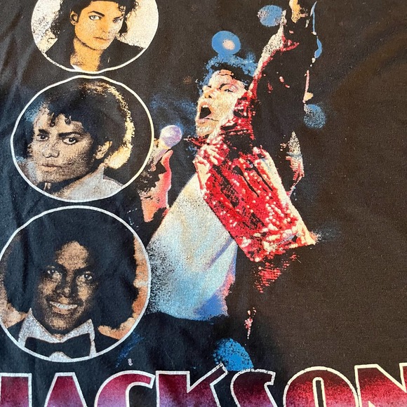 Michael Jackson Tshirt Small Woman Junior Mighty Fine - Picture 3 of 7